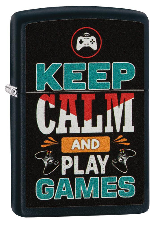 Zippo vžigalnik 60.005.129 Keep Calm Gamer