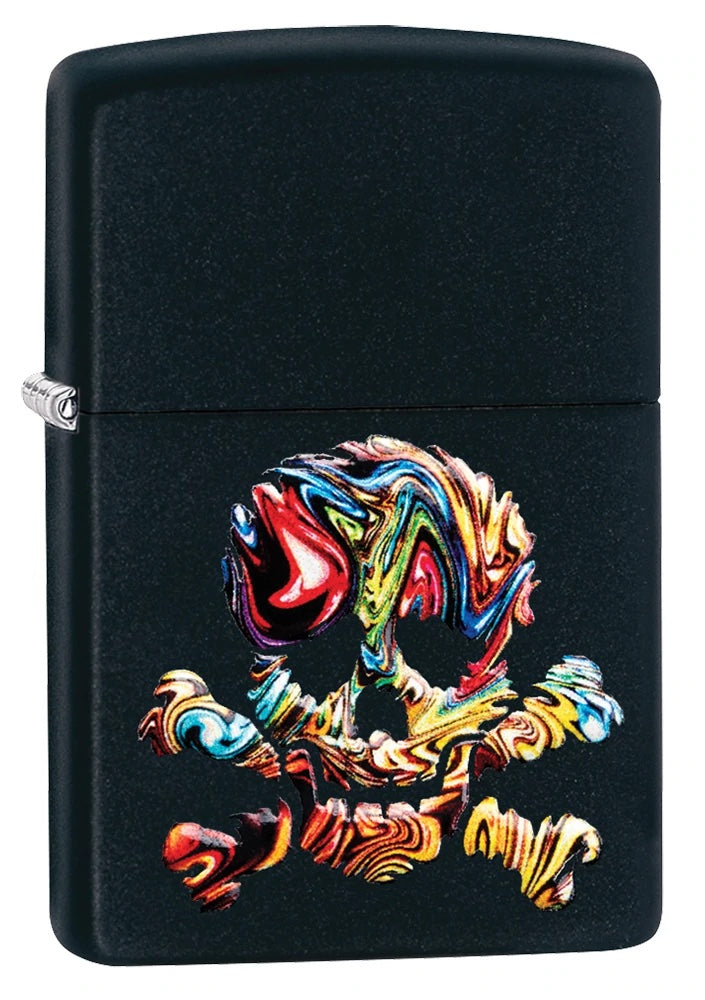 Zippo vžigalnik 49187 3D Skull