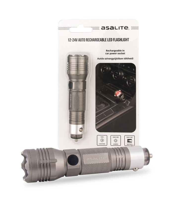 Asalite ASA16005 Polnilna svetilka za v avto LED 4W 160m 300 lm