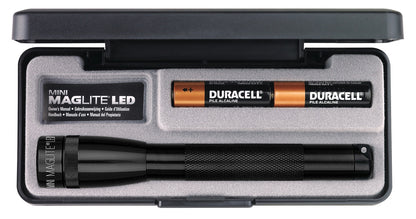 Maglite svetilka LED SP22017F Mini 2x AA, Črna v darilni škatli
