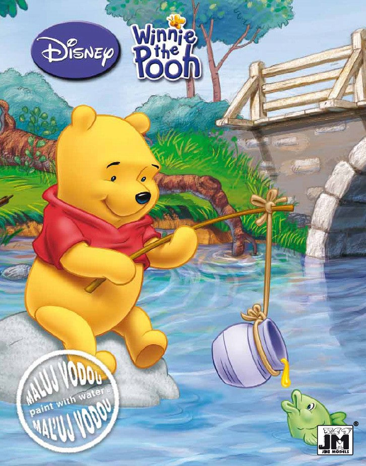JM 831301 Vodna pobarvanka A4 Winnie the Pooh