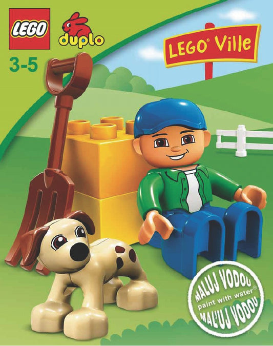 JM 8351 Vodna pobarvanka A4 Lego Duplo